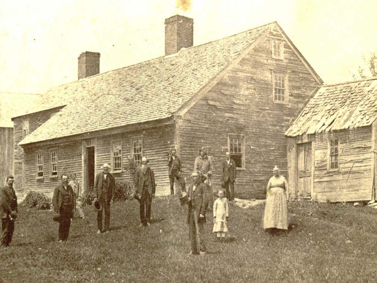 Zechariah Boodey Farmstead Circa 1880